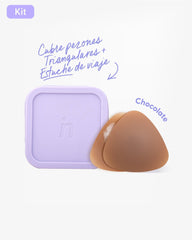 Cubre pezón Triangular más Estuche - Nipskin® - Nipskin Salvador