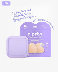 Cubre pezón Triangular más Estuche - Nipskin® - Nipskin Salvador