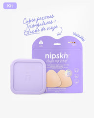 Cubre pezón Triangular más Estuche - Nipskin® - Nipskin Salvador