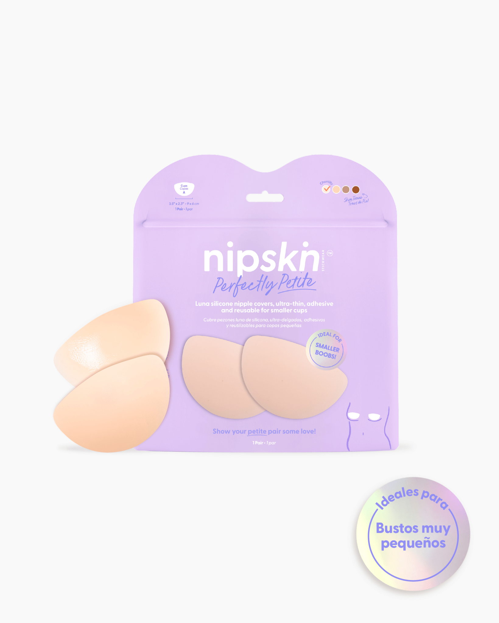 Cubre Pezones de Silicona para Senos Pequeños, Perfectly petite - Nipskin® - Nipskin Salvador
