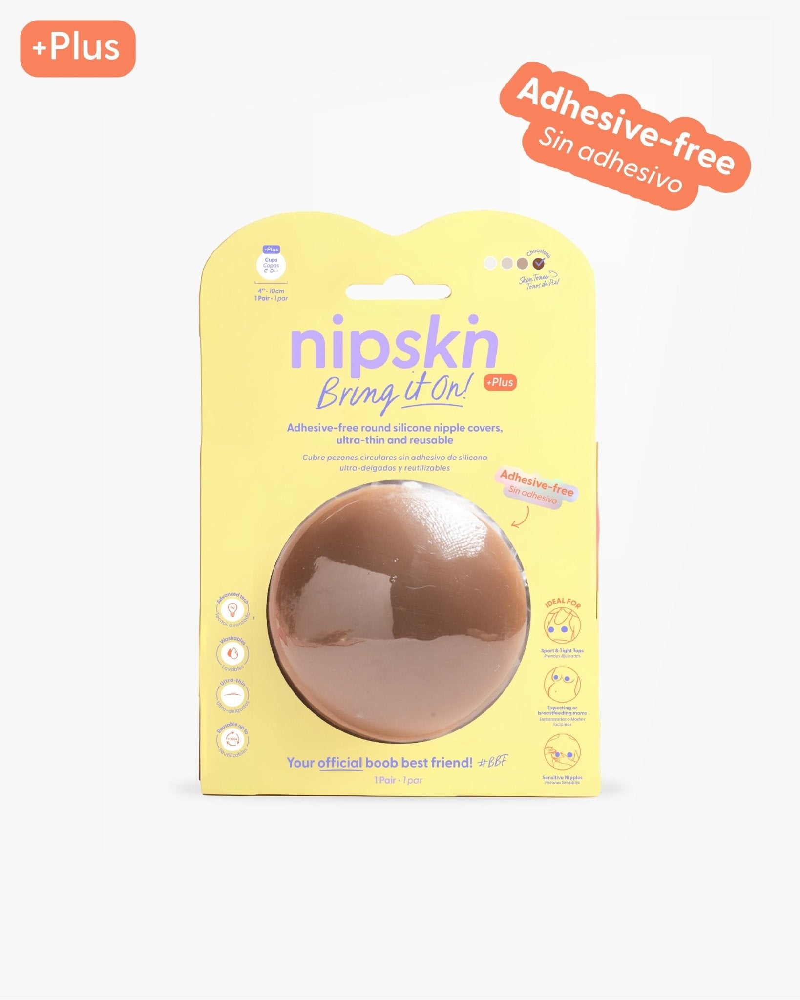 Cubre pezones Sin Adhesivo Reutilizables, Bring It On | Nipskin® - Nipskin Salvador