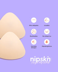 Cubre Pezones Triangulares de Silicona - Nipskin® - Nipskin Salvador