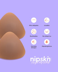 Cubre Pezones Triangulares de Silicona - Nipskin® - Nipskin Salvador