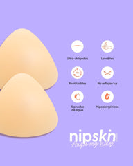 Cubre Pezones Triangulares de Silicona - Nipskin® - Nipskin Salvador