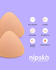 Cubre Pezones Triangulares de Silicona - Nipskin® - Nipskin Salvador