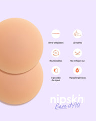 Cubrepezones de Silicona Reutilizable - Nipskin® - Nipple Covers - Nipskin Salvador