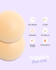 Cubrepezones de Silicona Reutilizable - Nipskin® - Nipple Covers - Nipskin Salvador