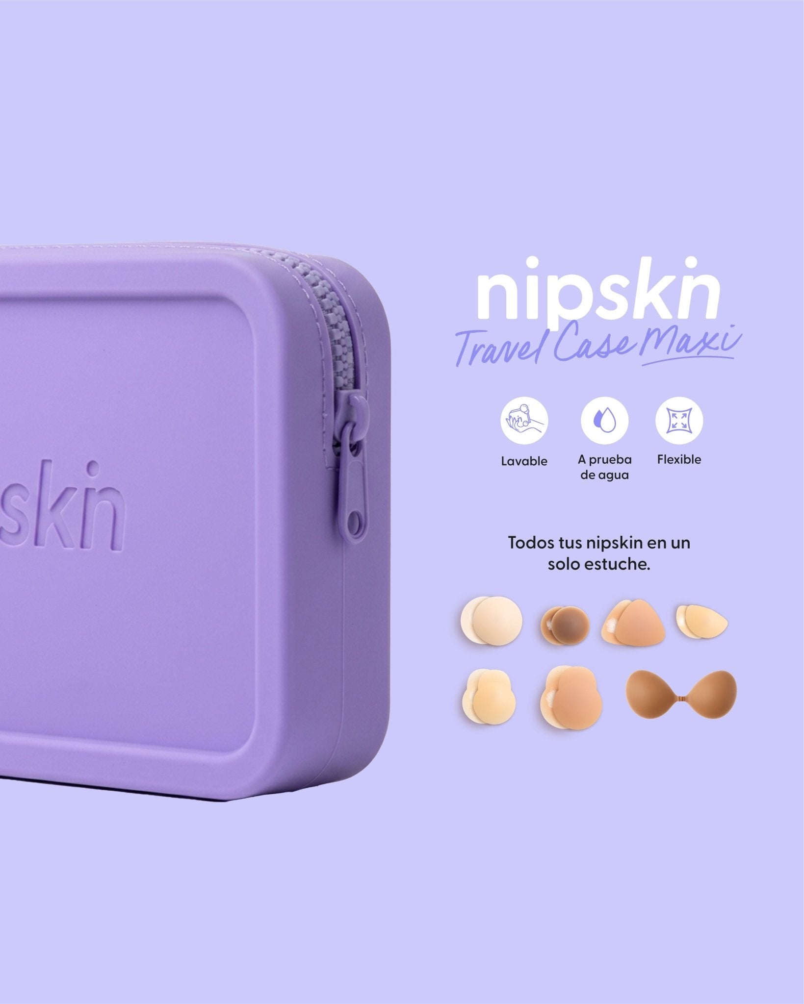 Estuche para Cubre Pezones de Silicona, Travel Case - Nipskin® - Nipskin Salvador