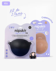 Kit Brasier Adhesivo + Copas Adhesivas en Silicona Para Levantar busto (Talla M) - Nipskin® - Nipskin Salvador