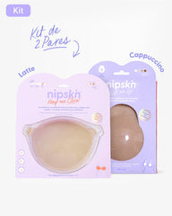 Kit Brasier Adhesivo + Copas Adhesivas en Silicona Para Levantar busto (Talla M) - Nipskin® - Nipskin Salvador