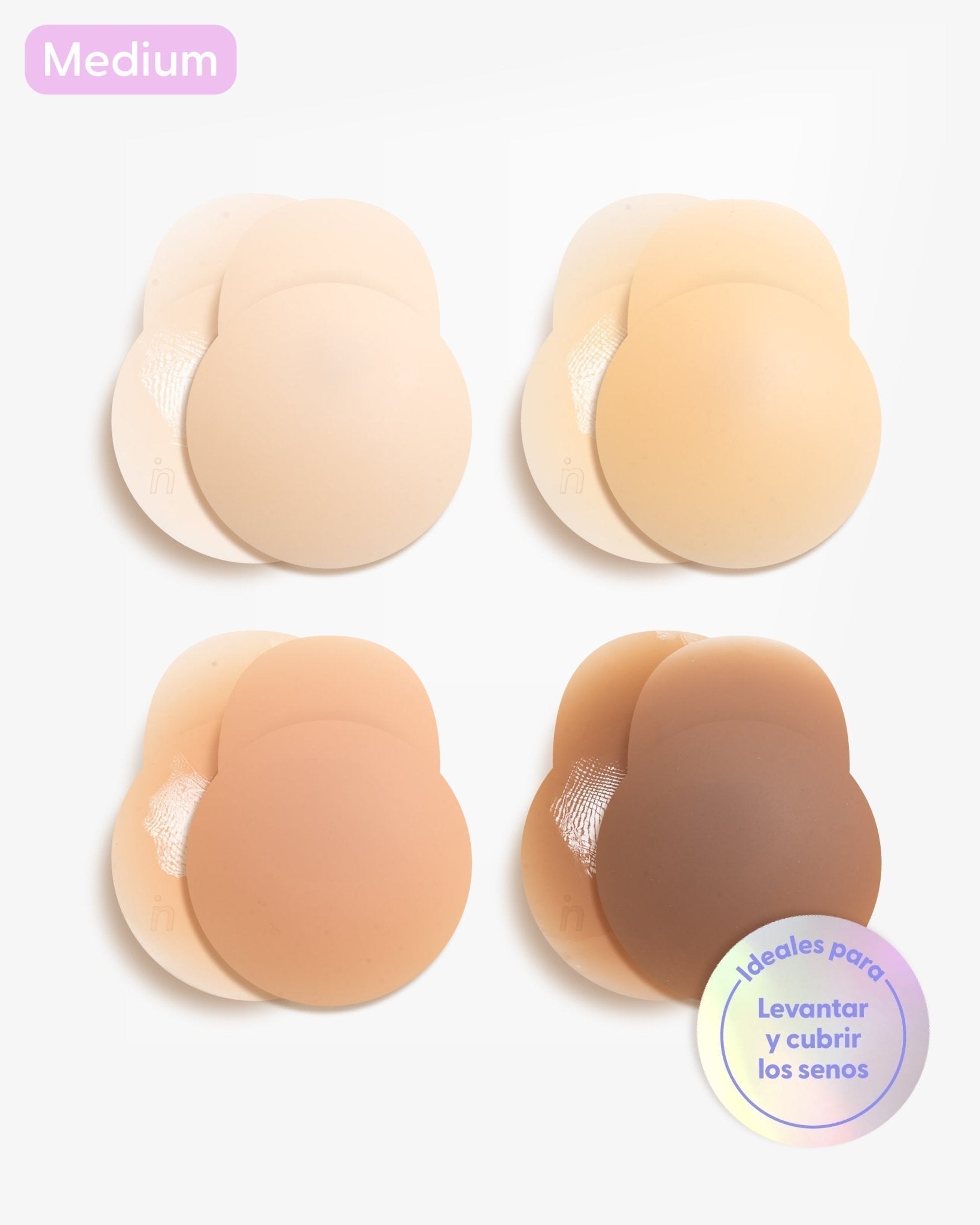 Kit Brasier Adhesivo + Copas Adhesivas en Silicona Para Levantar busto (Talla M) - Nipskin® - Nipskin Salvador