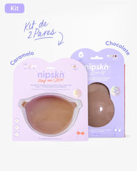 Kit Brasier Adhesivo + Copas Adhesivas en Silicona Para Levantar busto (Talla M) - Nipskin® - Nipskin Salvador