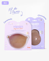 Kit Brasier Adhesivo + Copas Adhesivas en Silicona Para Levantar busto (Talla M) - Nipskin® - Nipskin Salvador