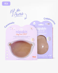Kit Brasier Adhesivo + Copas Adhesivas en Silicona Para Levantar busto (Talla M) - Nipskin® - Nipskin Salvador