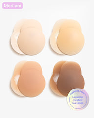 Kit Brasier Adhesivo + Copas Adhesivas en Silicona Para Levantar busto (Talla M) - Nipskin®