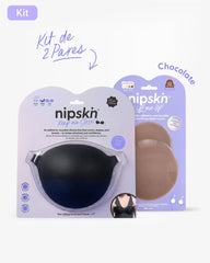 Kit Brasier Adhesivo + Copas Adhesivas en Silicona Para Levantar busto (Talla M) - Nipskin®