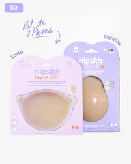 Kit Brasier Adhesivo + Copas Adhesivas en Silicona (Talla PLUS) - Nipskin®