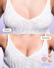 Kit Brasier Adhesivo + Copas Adhesivas en Silicona (Talla PLUS) - Nipskin®