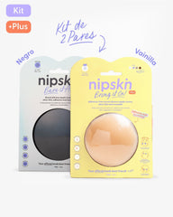 Kit Cubre pezones Sin Adhesivo + Cubre pezón Negro | Nipskin® - Nipskin Salvador