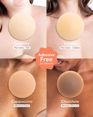 Kit Cubre pezones Sin Adhesivo + Cubre pezones Con Adhesivo | Nipskin® - Nipskin Salvador