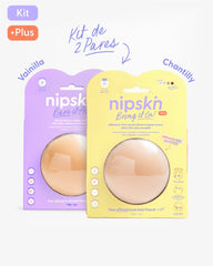Kit Cubre pezones Sin Adhesivo + Cubre pezones Con Adhesivo | Nipskin® - Nipskin Salvador