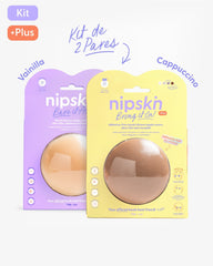 Kit Cubre pezones Sin Adhesivo + Cubre pezones Con Adhesivo | Nipskin® - Nipskin Salvador