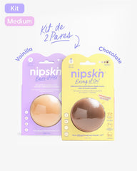 Kit Cubre pezones Sin Adhesivo + Cubre pezones Con Adhesivo | Nipskin® - Nipskin Salvador