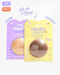 Kit Cubre pezones Sin Adhesivo + Cubre pezones Con Adhesivo | Nipskin® - Nipskin Salvador