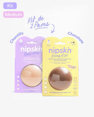 Kit Cubre pezones Sin Adhesivo + Cubre pezones Con Adhesivo | Nipskin® - Nipskin Salvador