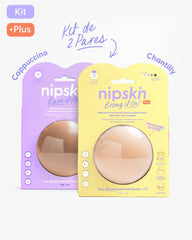 Kit Cubre pezones Sin Adhesivo + Cubre pezones Con Adhesivo | Nipskin® - Nipskin Salvador
