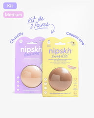 Kit Cubre pezones Sin Adhesivo + Cubre pezones Con Adhesivo | Nipskin® - Nipskin Salvador