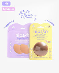 Kit Cubre pezones Sin Adhesivo + Cubre pezones Senos Pequeños | Nipskin® - Nipskin Salvador