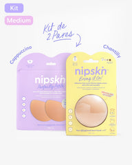 Kit Cubre pezones Sin Adhesivo + Cubre pezones Senos Pequeños | Nipskin® - Nipskin Salvador