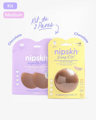 Kit Cubre pezones Sin Adhesivo + Cubre pezones Senos Pequeños | Nipskin® - Nipskin Salvador