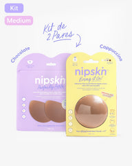 Kit Cubre pezones Sin Adhesivo + Cubre pezones Senos Pequeños | Nipskin® - Nipskin Salvador