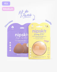 Kit Cubre pezones Sin Adhesivo + Triangular | Nipskin® - Nipskin Salvador