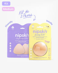 Kit Cubre pezones Sin Adhesivo + Triangular | Nipskin® - Nipskin Salvador