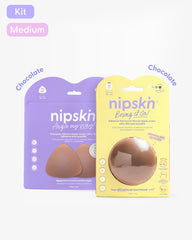 Kit Cubre pezones Sin Adhesivo + Triangular | Nipskin® - Nipskin Salvador