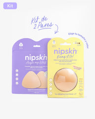 Kit Cubre pezones Sin Adhesivo + Triangular | Nipskin® - Nipskin Salvador