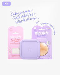 Kit de Cubre pezón, Cinta para Ropa y Estuche - Nipskin® - Nipskin Salvador