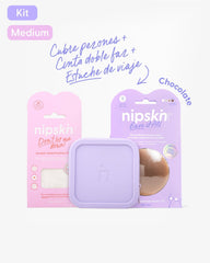 Kit de Cubre pezón, Cinta para Ropa y Estuche - Nipskin® - Nipskin Salvador