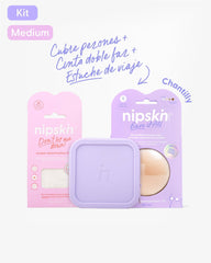 Kit de Cubre pezón, Cinta para Ropa y Estuche - Nipskin® - Nipskin Salvador