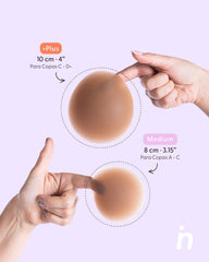 Kit x2 Copas Adhesivas de Silicona - Nipskin® - Nipskin Salvador