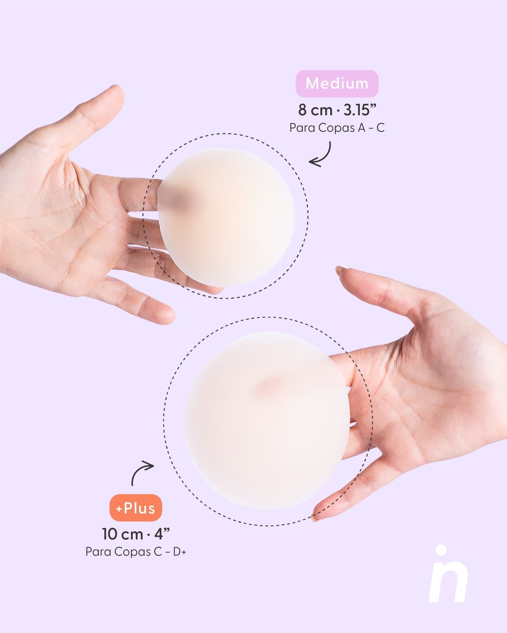 Kit x2 Copas Adhesivas de Silicona - Nipskin® - Nipskin Salvador