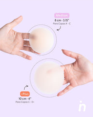 Kit x2 Copas Adhesivas de Silicona - Nipskin® - Nipskin Salvador