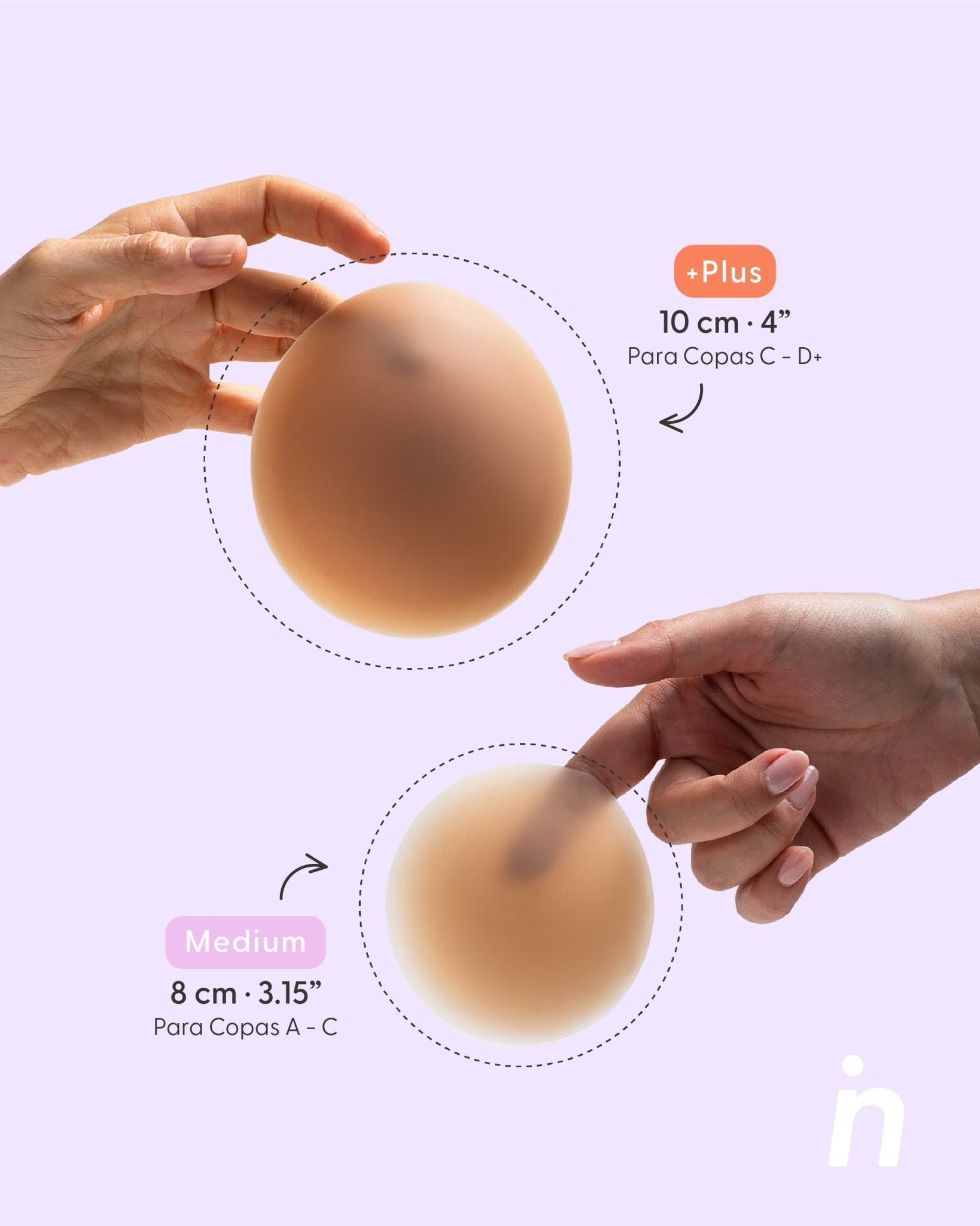 Kit x2 Copas Adhesivas de Silicona - Nipskin® - Nipskin Salvador