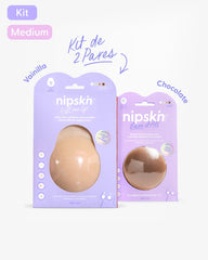 Kit x2 Copas Adhesivas de Silicona - Nipskin® - Nipskin Salvador