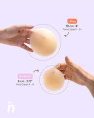 Kit x2 Copas Adhesivas de Silicona - Nipskin® - Nipskin Salvador