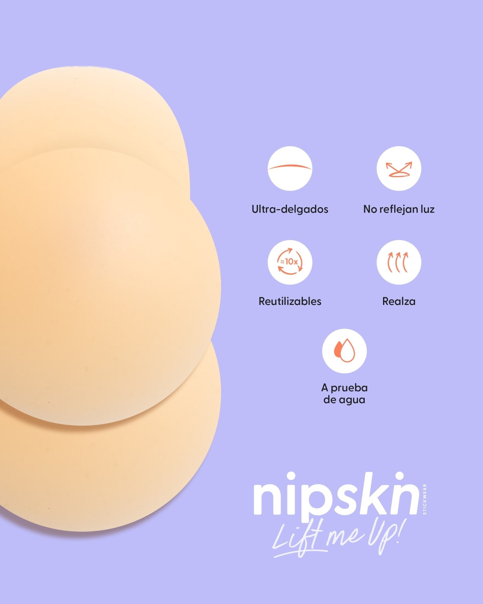 Kit x2 Copas Adhesivas de Silicona - Nipskin® - Nipskin Salvador