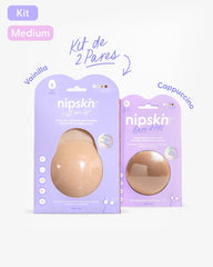 Kit x2 Copas Adhesivas de Silicona - Nipskin® - Nipskin Salvador